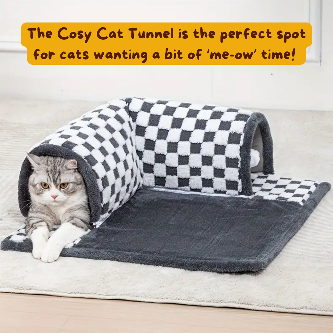 Cosy Cat Tunnel - Ginger Pets