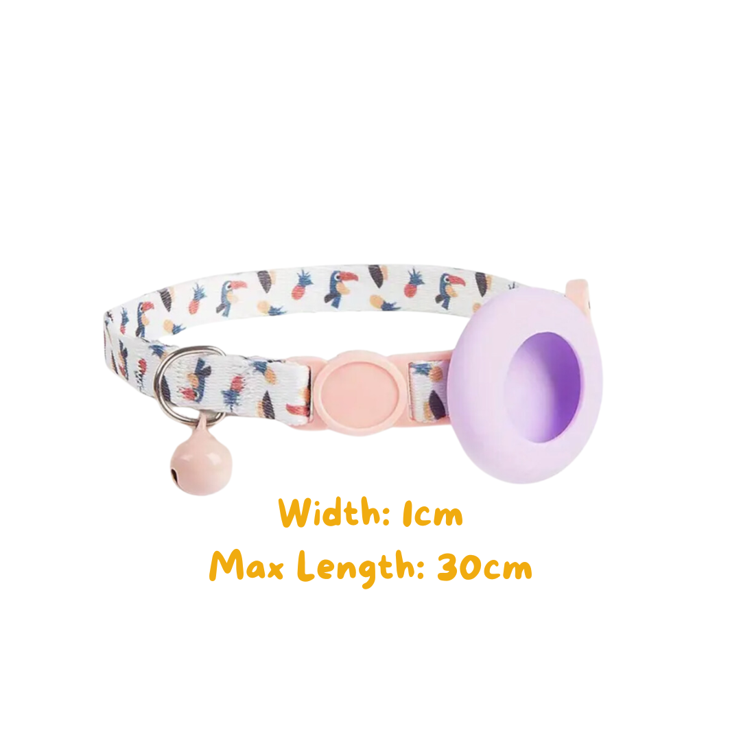 The AirTag Holding Collar - Ginger Pets