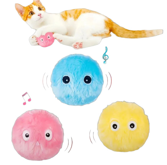 Plush Interactive Cat Toy - Ginger Pets
